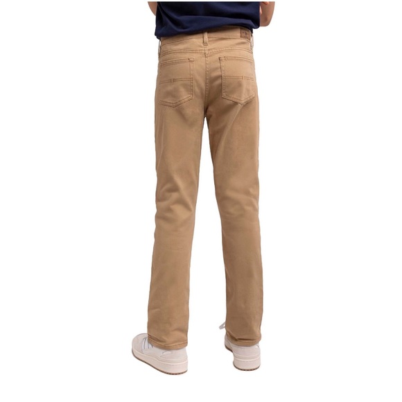 U.S. Polo Assn. Boy’s Stretch Twill 5 Pocket Straight Fit Chino Pants NWT - Picture 4 of 4